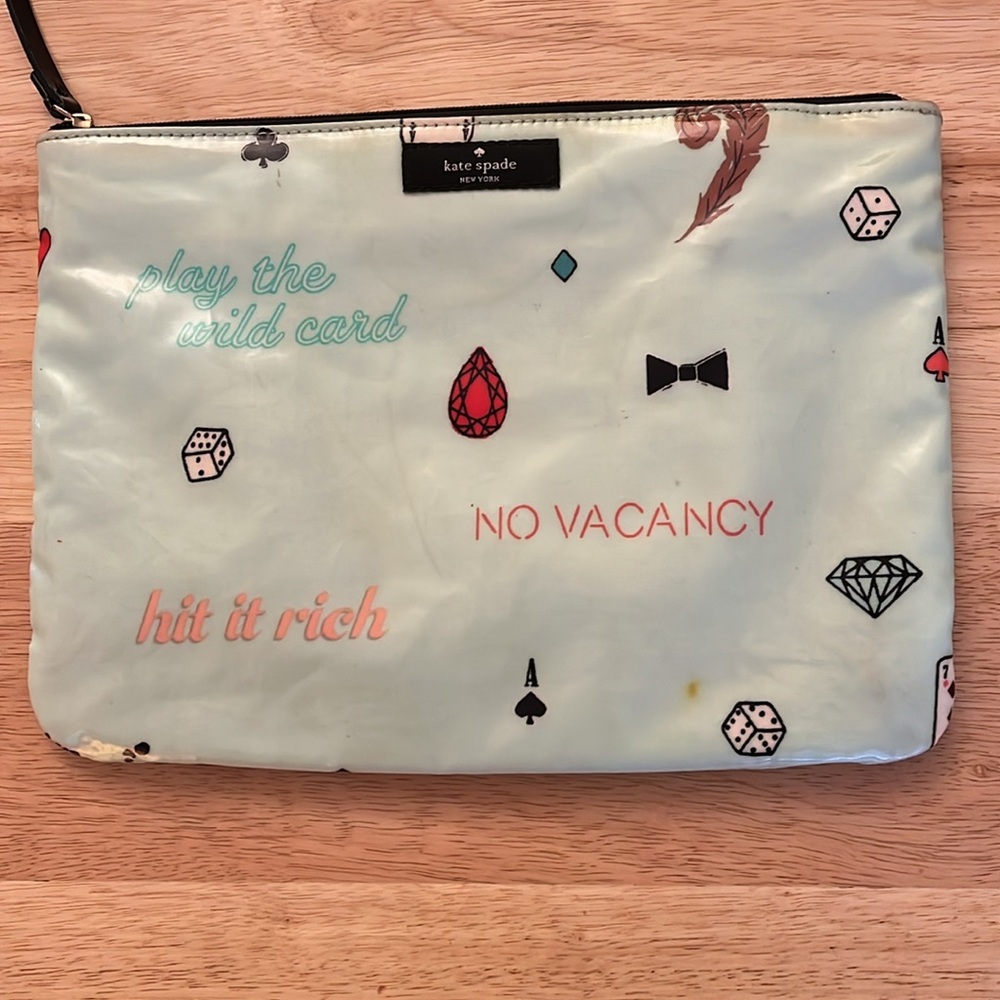 Kate Spade Stylish Mint Green Clutch
